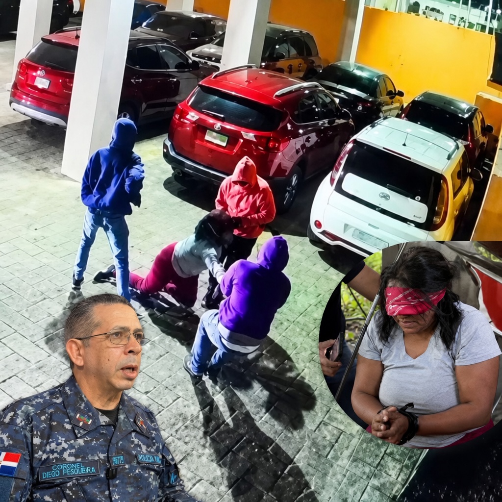 Rescatan mujer secuestrada en Alma Rosa y apresan a varios implicados en operativo policial