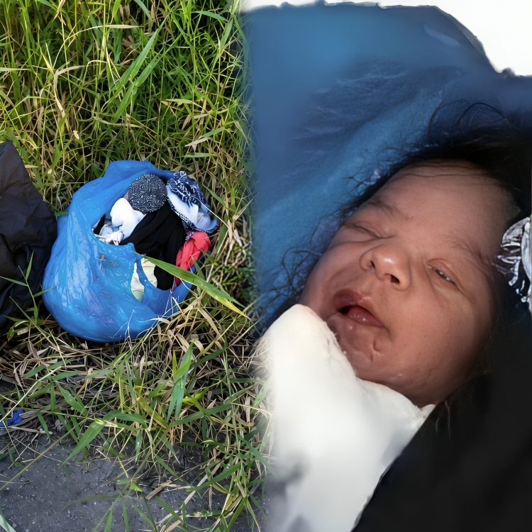 Hallan recién nacida abandonada dentro de funda en carretera de Jarabacoa