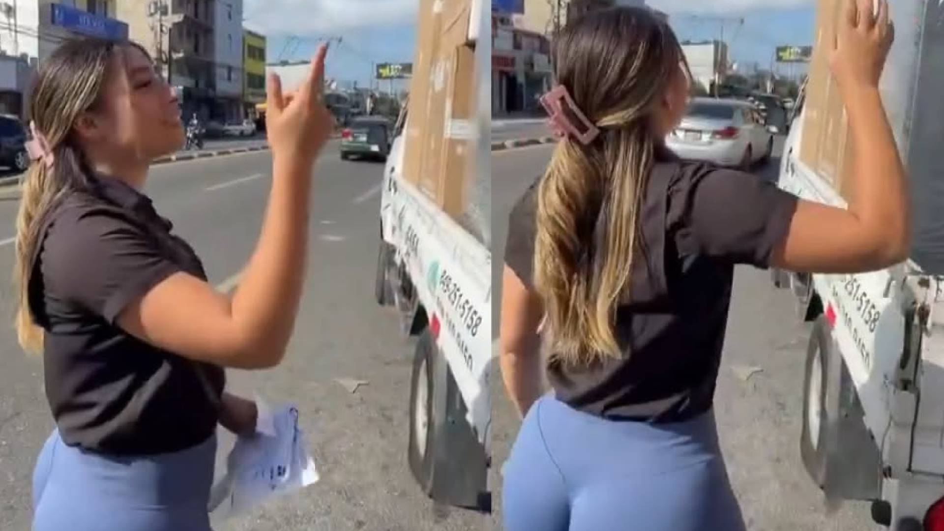 “Estaba tranquila trabajando y ocurrió todo”: indignación por caso de acoso callejero captado en video